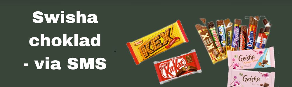 swish choklad via presentkort