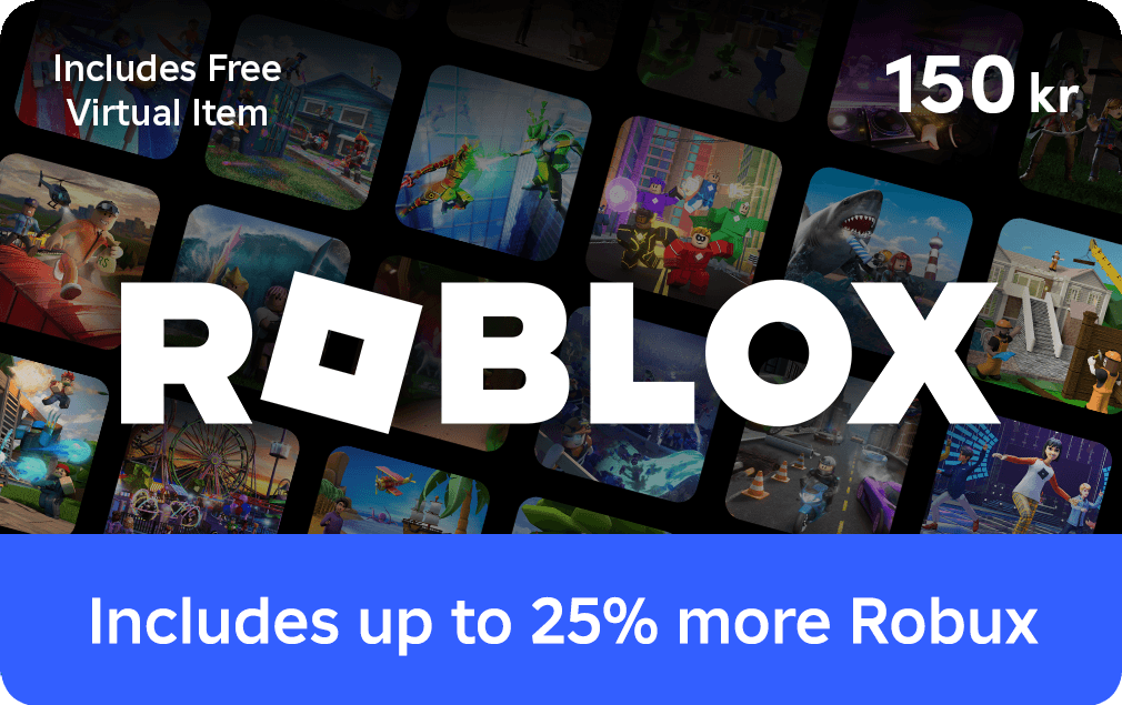 Presentkort 150 kr roblox