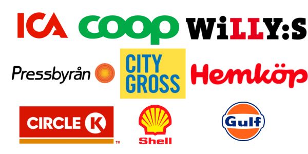 Sverigechecken butiker