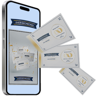 Sverigechecken i mobil